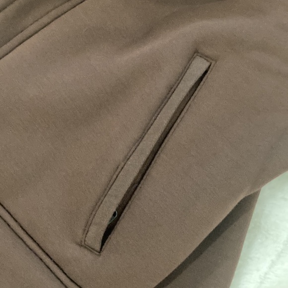 Athleta Westbound Sherpa Jacket Mahogany Brown size small NWT - Picture 7 of 7